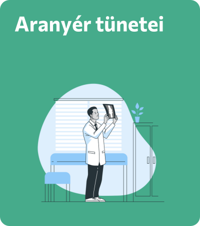 Aranyér tünetei