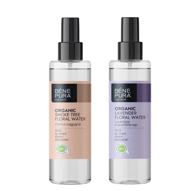 Bio Cserszömörce Virágvíz és Bio Levendula Virágvíz - GMC