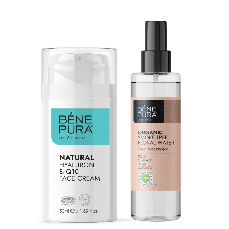 Bio Cserszömörce Virágvíz és Hyaluron & Q10 Arckrém - GMC