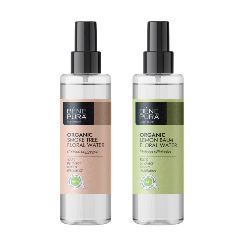 Bio Cserszömörce Virágvíz és Bio Citrombalzsam Virágvíz - GMC