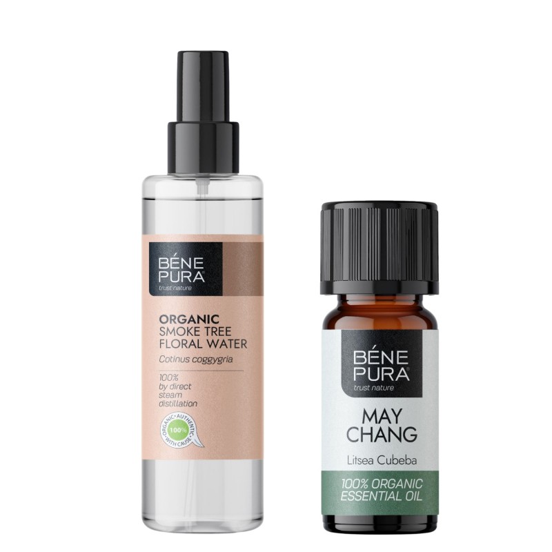 Bio Cserszömörce Virágvíz és Bio Litsea Cubeba Illóolaj - Termék összehasonlítása