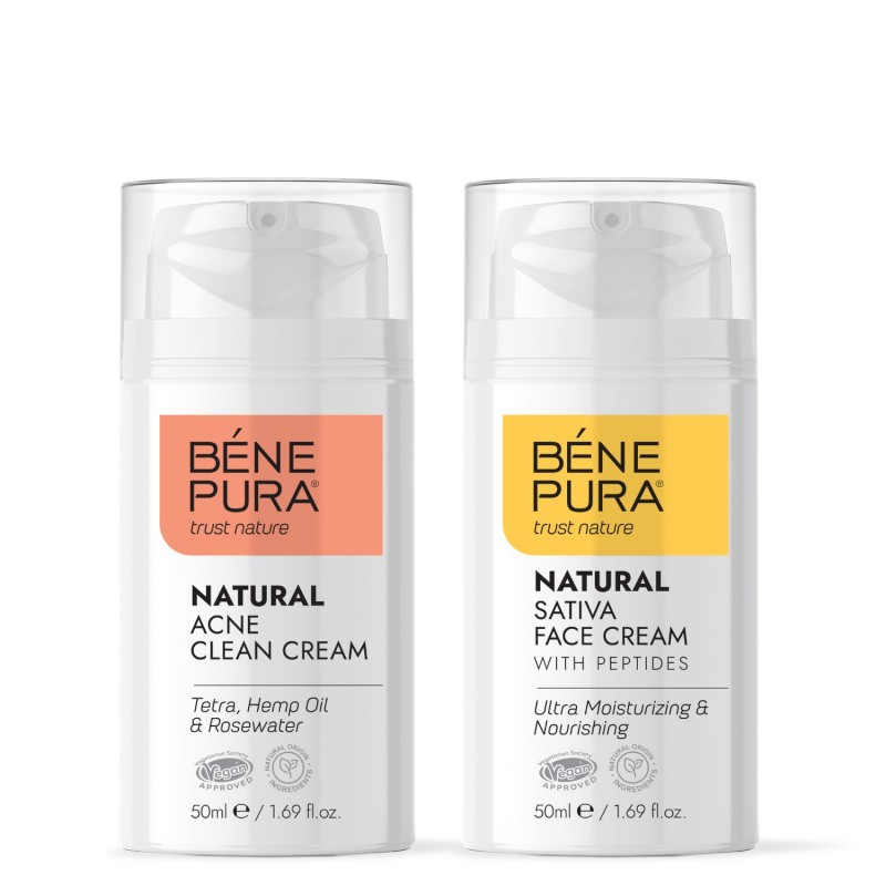 Pattanás elleni Arckrém és Hidratáló Arckrém - GMC