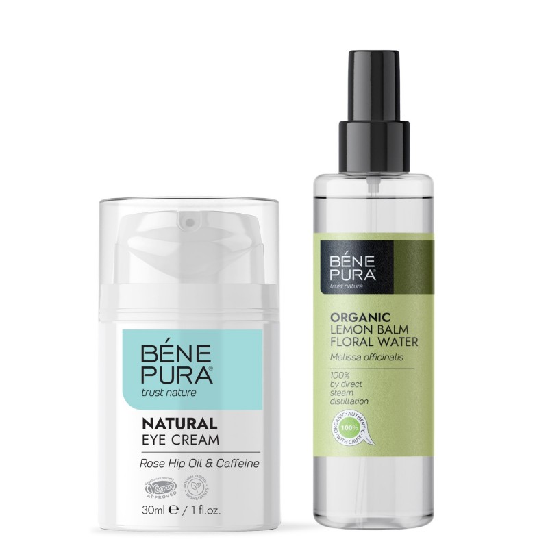 Szemkörnyékápoló krém és Bio Citrombalzsam Virágvíz - GMC