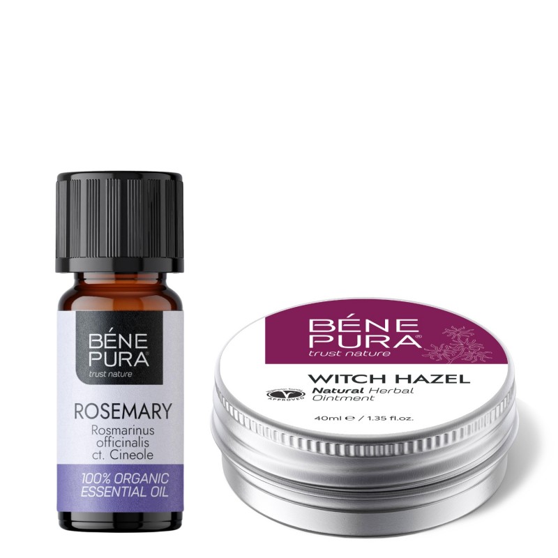 Aranyér Kenőcs Varázsmogyoróval és Bio Rozmaring Cineol Illóolaj - GMC