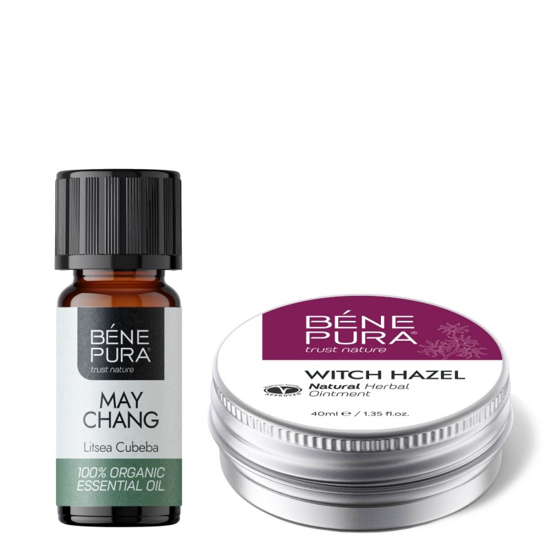 Aranyér Kenőcs Varázsmogyoróval és Bio Litsea Cubeba Illóolaj - GMC