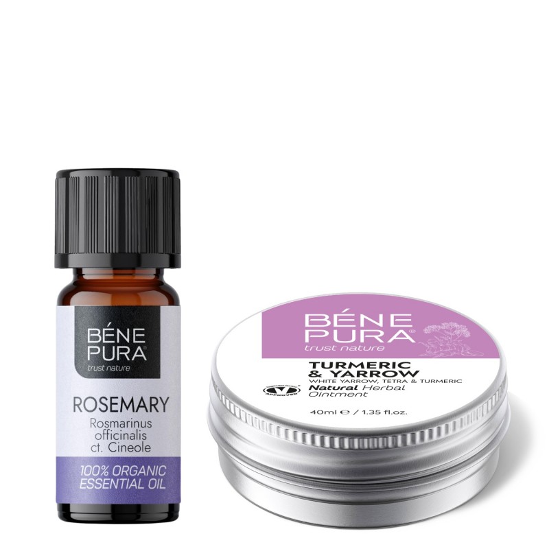 Aranyér Kenőcs Fehér Cickafarkfűvel, Tetrával és Kurkumával és Bio Rozmaring Cineol Illóolaj - GMC