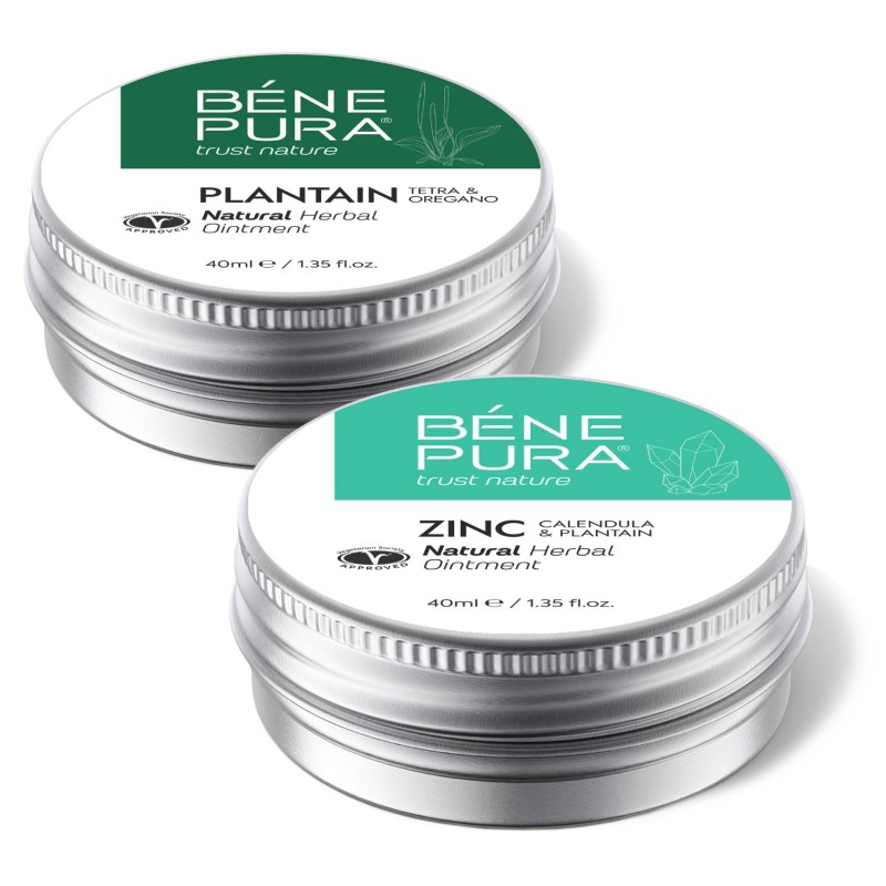 Viszketés elleni Kenőcs Útifüvel és Viszketés elleni Kenőcs Cink-Oxiddal - GMC