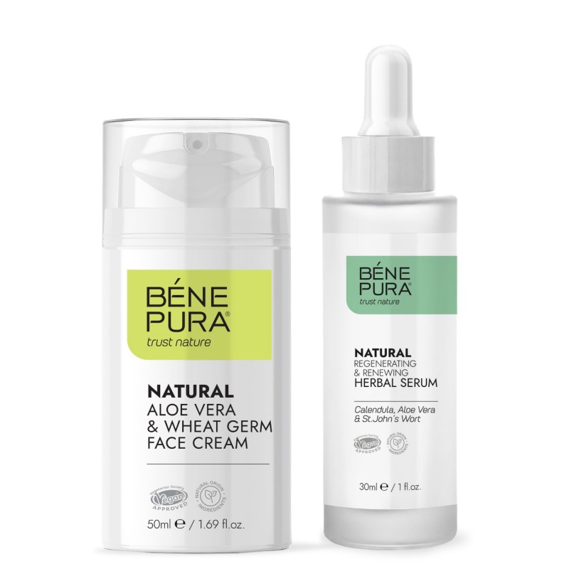 Regeneráló arcszérum és Aloe Vera arckrém - GMC