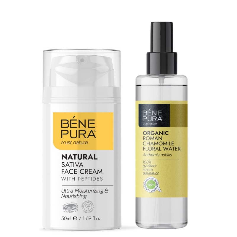 Bio Római Kamilla Virágvíz és Hidratáló Arckrém - GMC