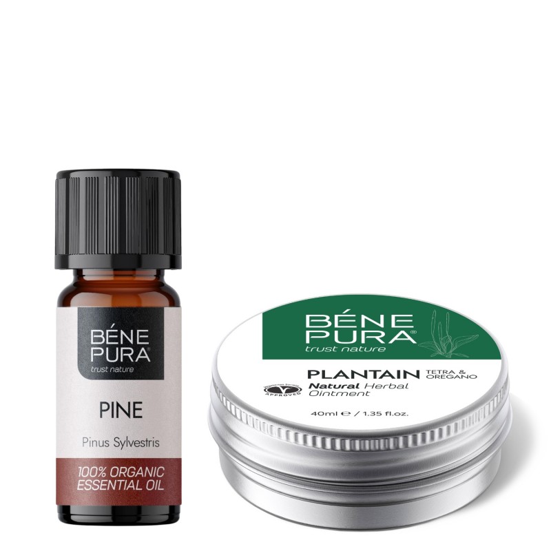 Viszketés elleni Kenőcs Útifüvel és Bio Fehér Fenyő Illóolaj - GMC