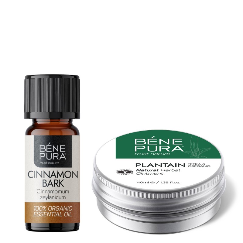 Viszketés elleni Kenőcs Útifüvel és Bio Fahéj Illóolaj - GMC