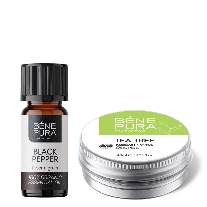 Viszketés elleni Kenőcs Teafával és Bio Feketebors Illóolaj - GMC