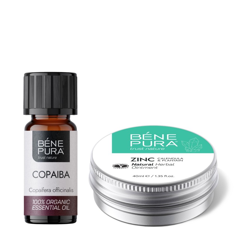 Viszketés elleni Kenőcs Cink-Oxiddal és Bio Copaiba Illóolaj - GMC