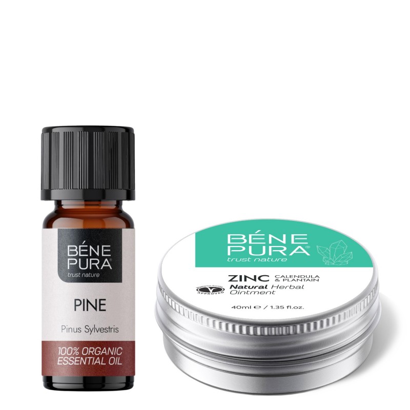 Viszketés elleni Kenőcs Cink-Oxiddal és Bio Fehér Fenyő Illóolaj - GMC