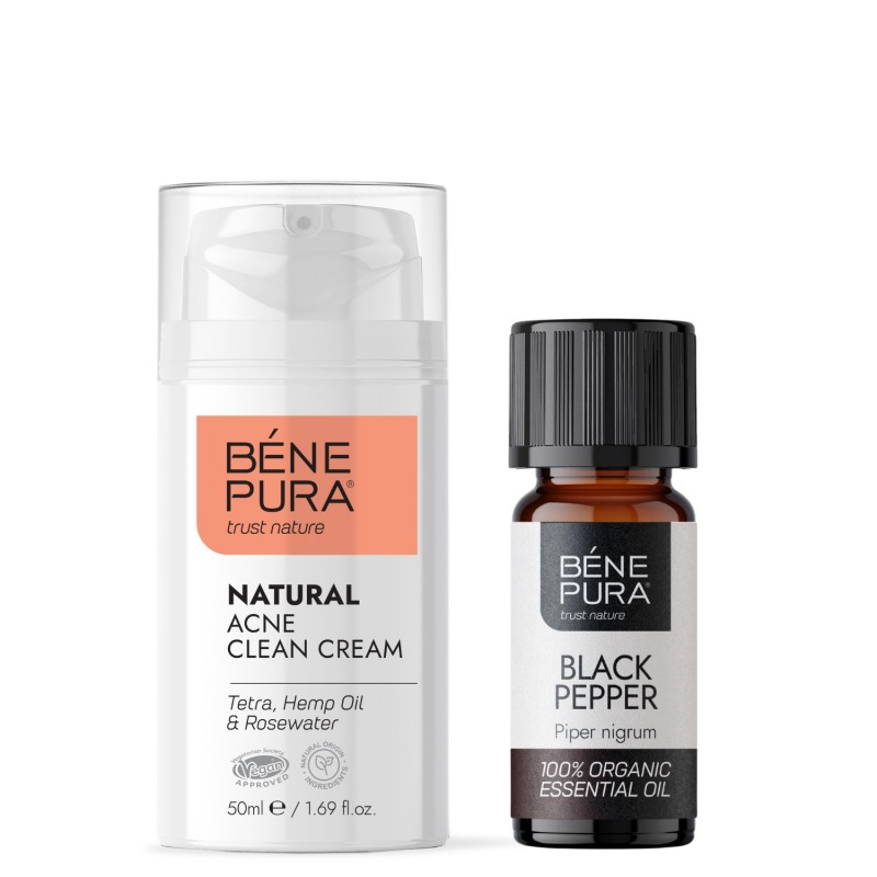 Hyaluron & Q10 Arckrém és Bio Feketebors Illóolaj - GMC