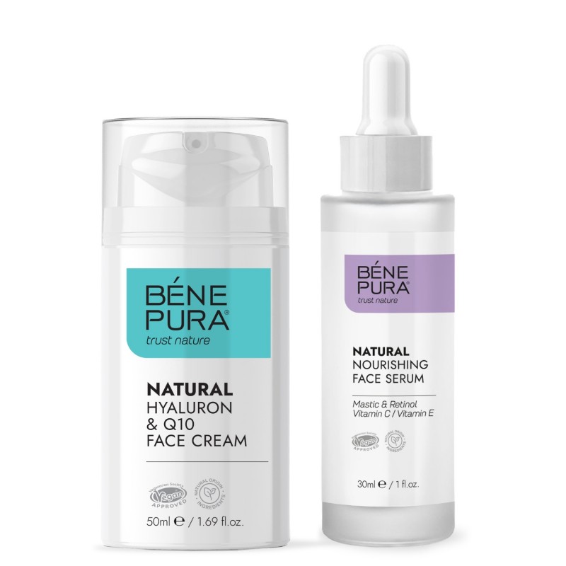 Retinol arcszérum és Hyaluron & Q10 Arckrém - GMC