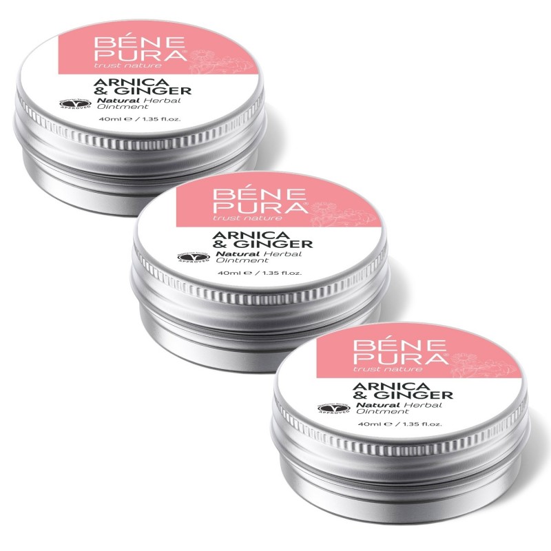 3x Zúzódás Kenőcs Arnikával és Gyömbérrel - 40ml - Termék összehasonlítása