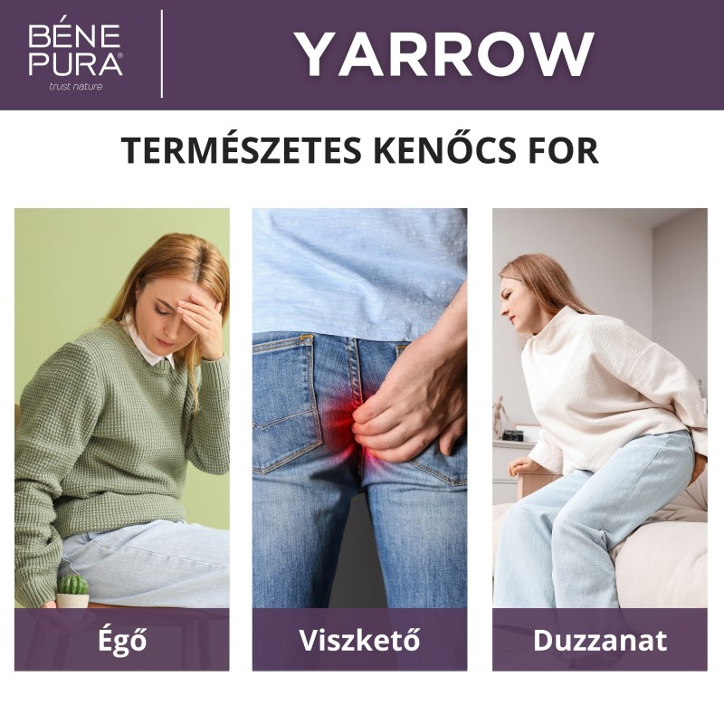 Aranyér Kenőcs Fehér Cickafarkfűvel - 40ml