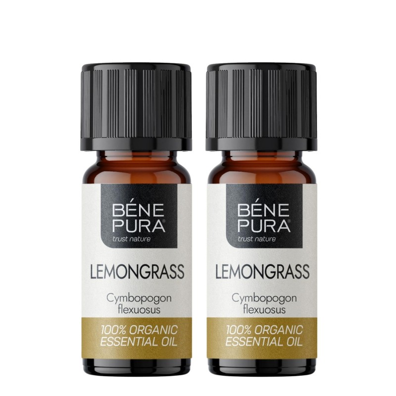 2x Bio Citromfű Illóolaj - 10ml