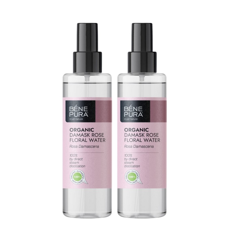 2x Bio Damaszkuszi Rózsa Virágvíz - 250ml