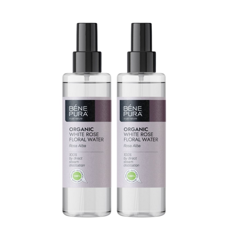 2x Bio Fehér Rózsa Virágvíz - 250ml