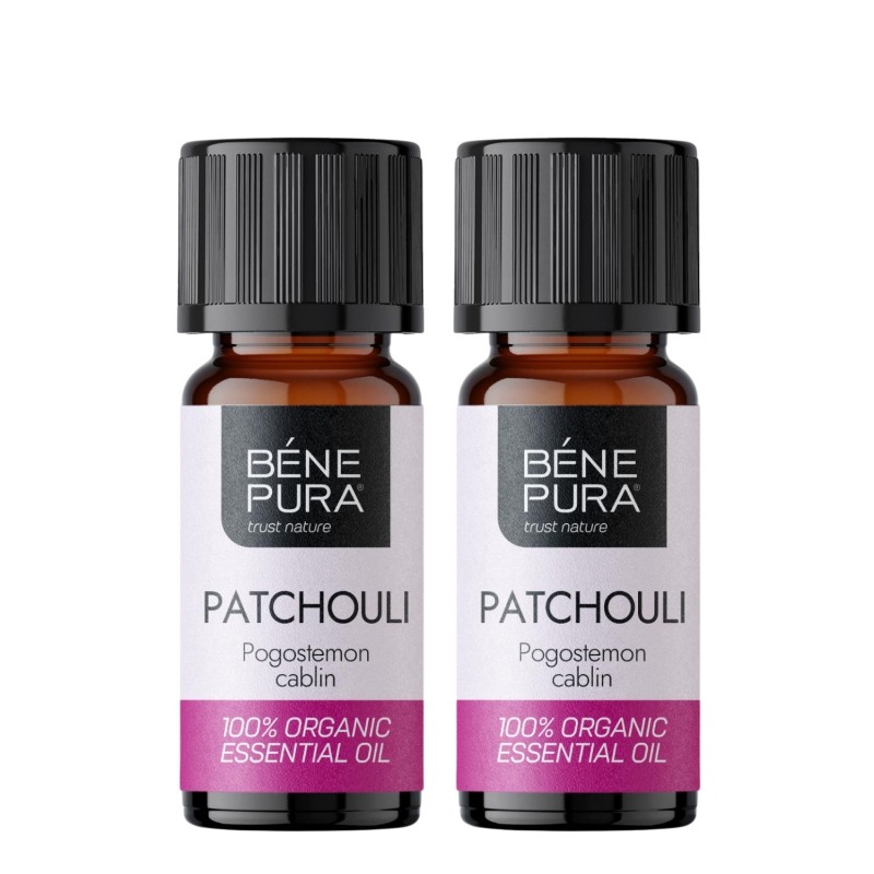 2x Bio Pacsuli Illóolaj - 10ml