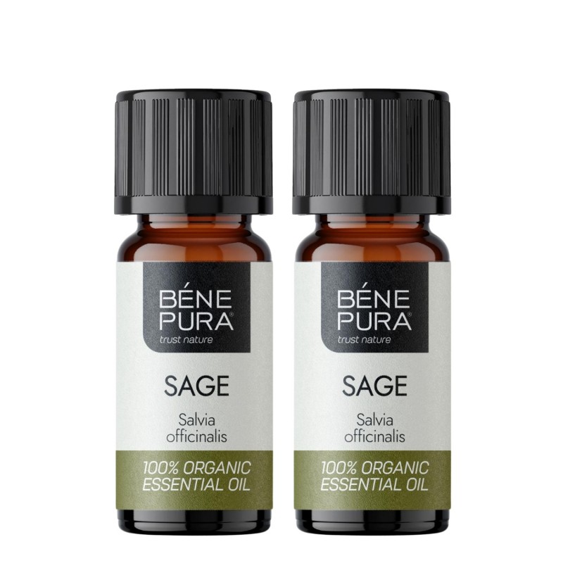 2x Bio Zsálya Illóolaj - 10ml