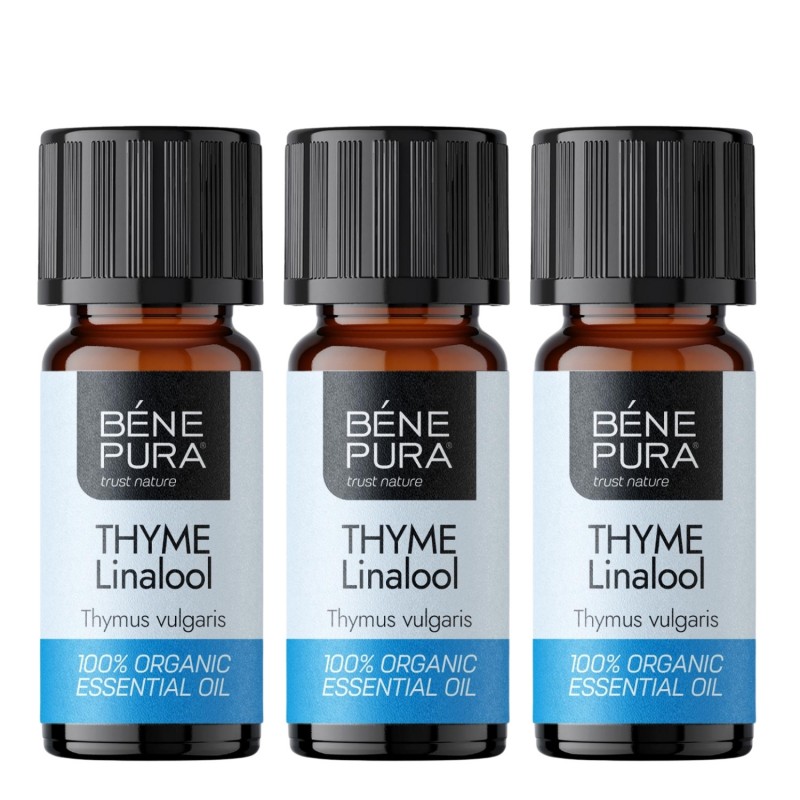 3x Bio Kakukkfű Linalool Illóolaj - 10ml