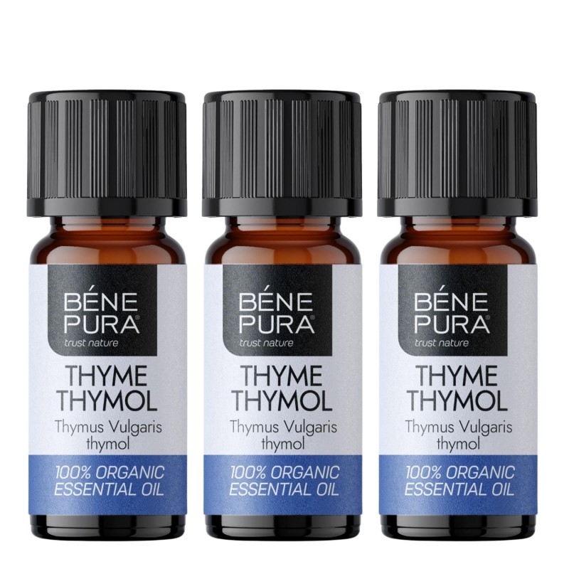 3x Bio Kakukkfű Timol Illóolaj - 10ml