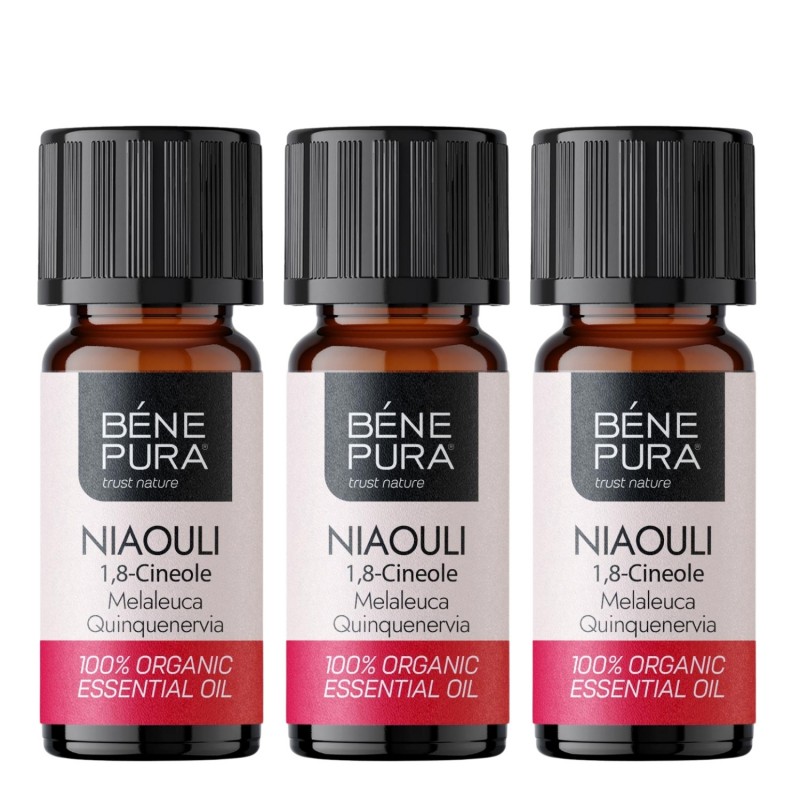3x Bio Niaouli Illóolaj - 10ml