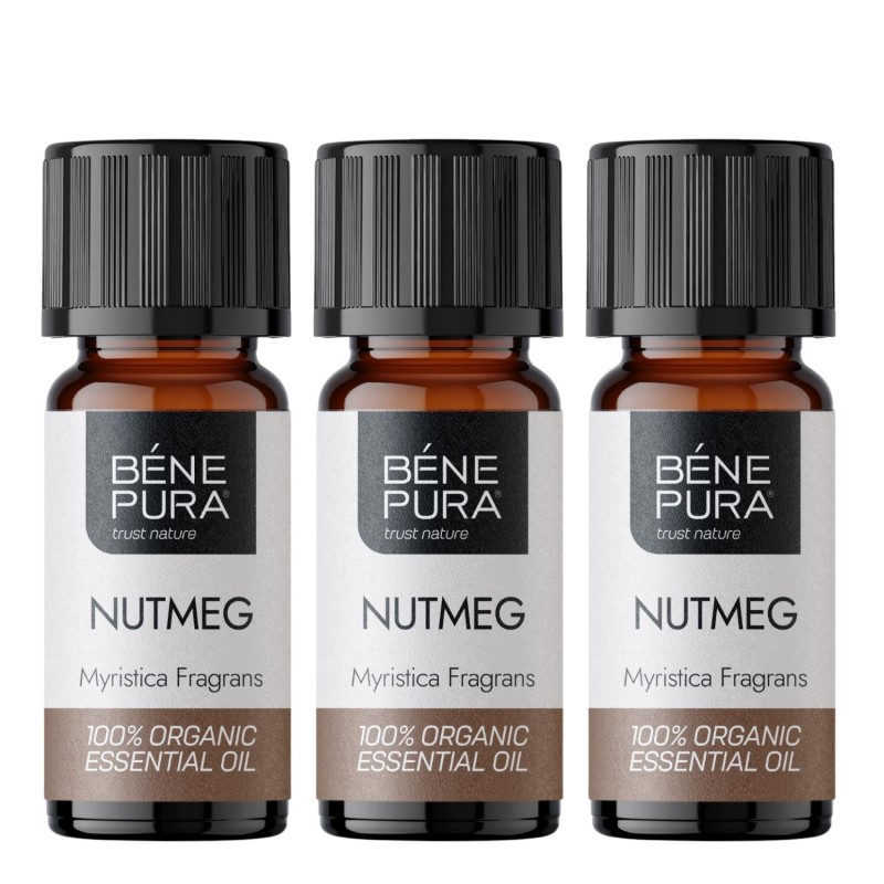 3x Bio Szerecsendió Illóolaj - 10ml