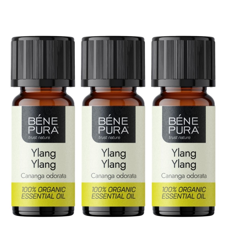 3x Bio Ylang-ylang Illóolaj - 10ml