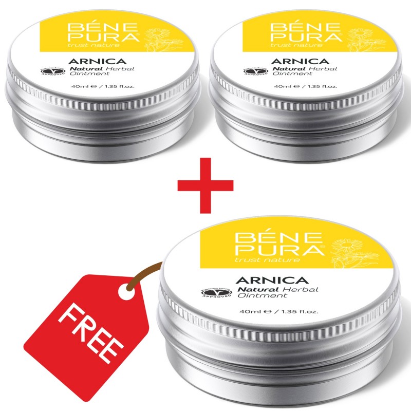 3x Zúzódás Kenőcs Árnikával - 40ml - Szettek
