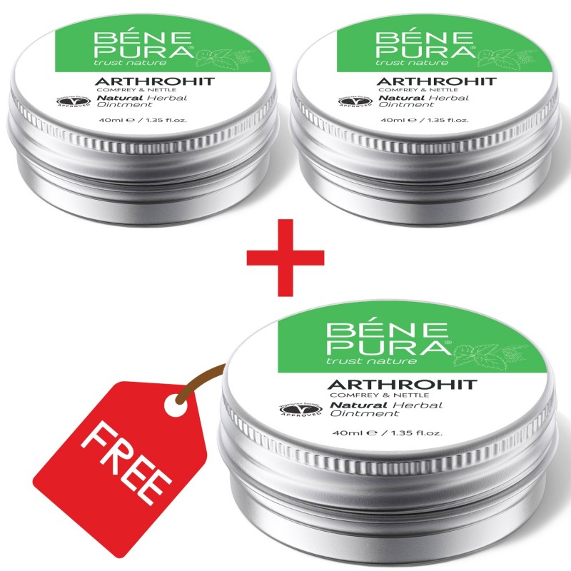 3x Comfrey és Csalán Izom Kenőcs - 40ml - Szettek