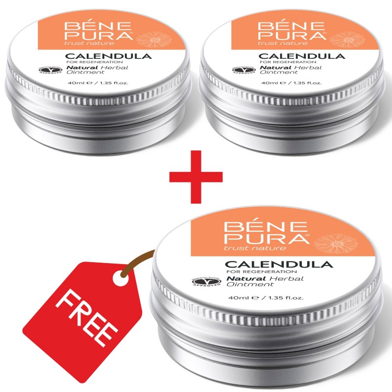 3x Égési és sebkenőcs Körömvirággal - 40ml - 