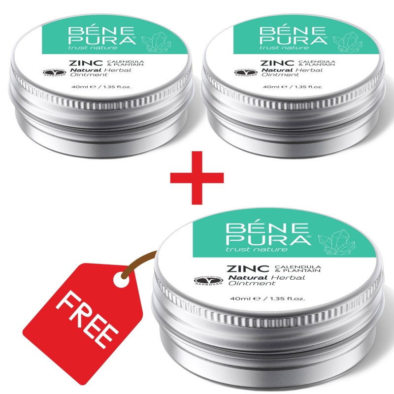 3x Viszketés elleni Kenőcs Cink-Oxiddal - 40ml - Kenőcsök viszketés