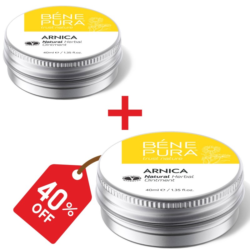 2x Zúzódás Kenőcs Árnikával - 40ml - Szettek