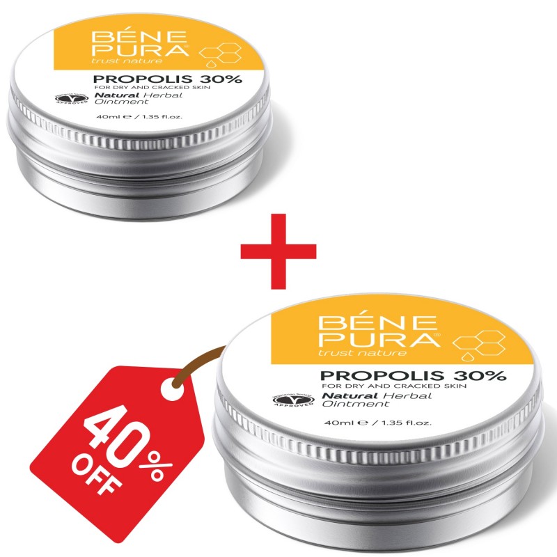 2x Viszketés elleni Kenőcs 30% Propolisszal - 40ml - Szettek