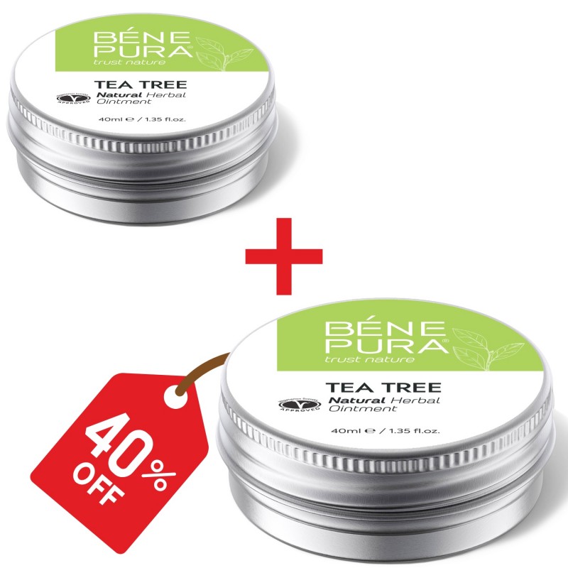 2x Viszketés elleni Kenőcs Teafával - 40ml - Szettek