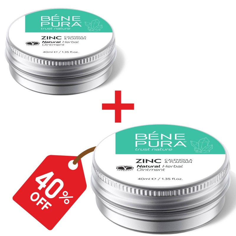 2x Viszketés elleni Kenőcs Cink-Oxiddal - 40ml - Kenőcsök viszketés