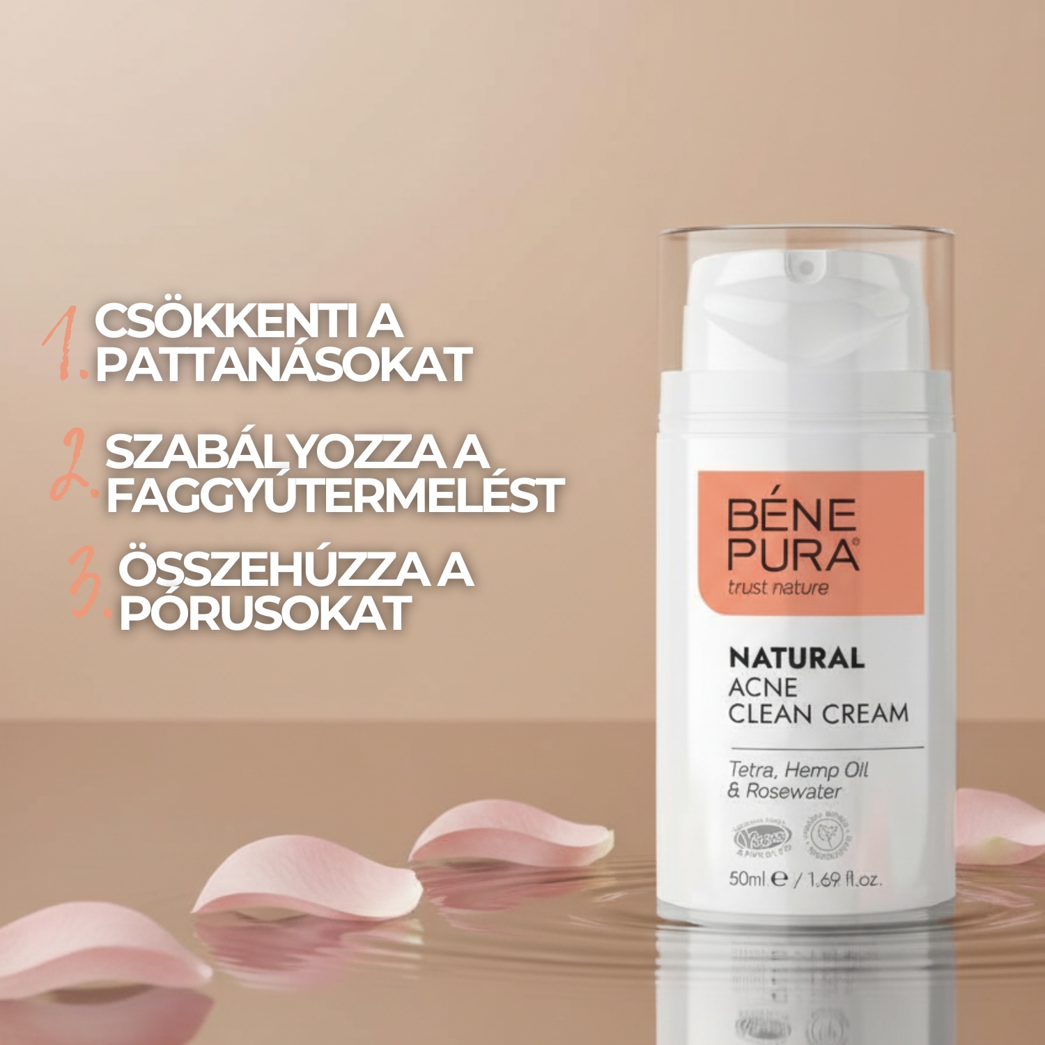Pattanás elleni Arckrém - 50ml