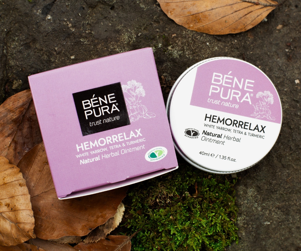 Aranyér Kenőcs Fehér Cickafarkfűvel, Tetrával és Kurkumával - 40ml